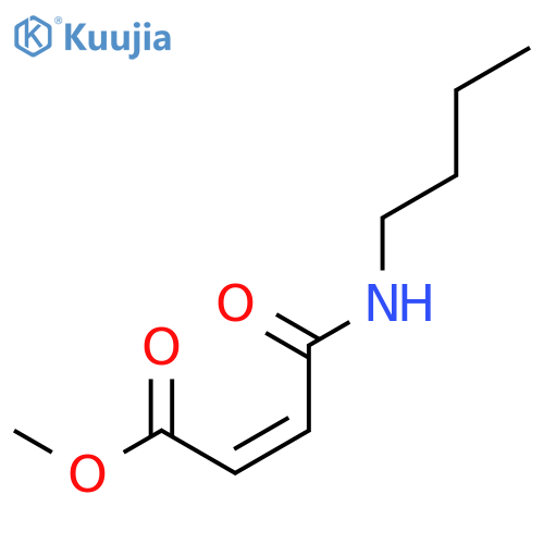 2-Butenoic acid,4-(butylamino)-4-oxo-, methyl ester, (2Z)- structure
