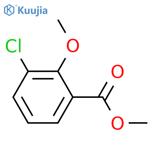 methyl 3-chloro-2-methoxybenzoate structure