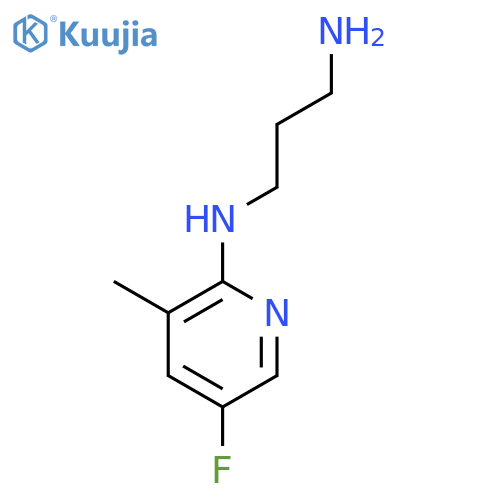 1,3-Propanediamine, N-(5-fluoro-3-methyl-2-pyridinyl)- structure