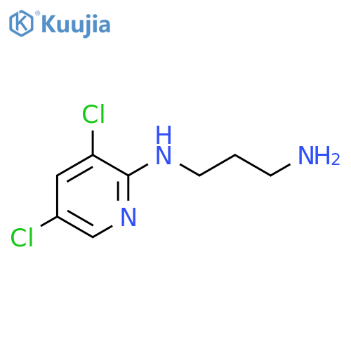1,3-Propanediamine, N-(3,5-dichloro-2-pyridinyl)- structure
