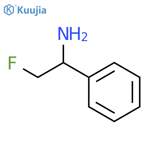 2-fluoro-1-phenylethanamine structure