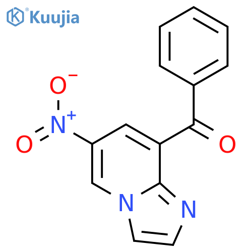 8-Benzoyl-6-nitroimidazo1,2-apyridine structure