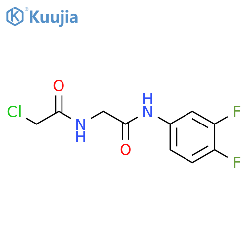 2-Chloro-N-{(3,4-Difluorophenyl)CarbamoylMethyl}Acetamide structure