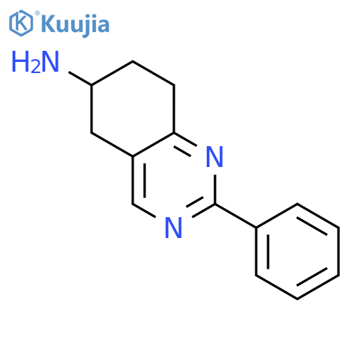 2-phenyl-5,6,7,8-tetrahydroquinazolin-6-amine structure