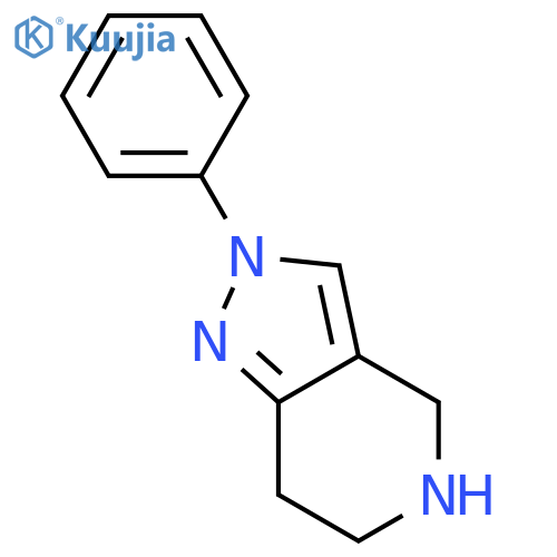 2-phenyl-2H,4H,5H,6H,7H-pyrazolo[4,3-c]pyridine structure