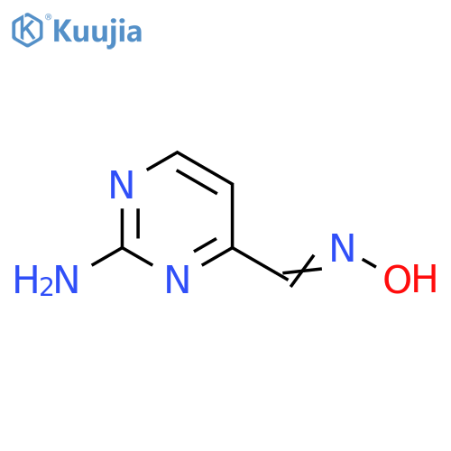 4-(hydroxyimino)methylpyrimidin-2-amine structure