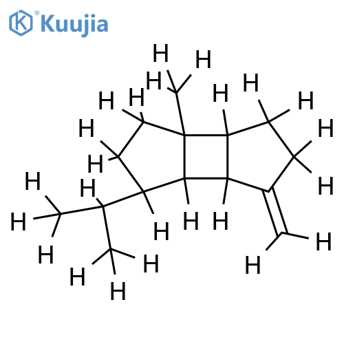 (-)-beta-bourbonene structure