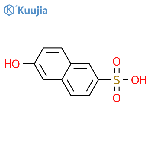 6-Hydroxynaphthalene-2-sulfonic acid structure