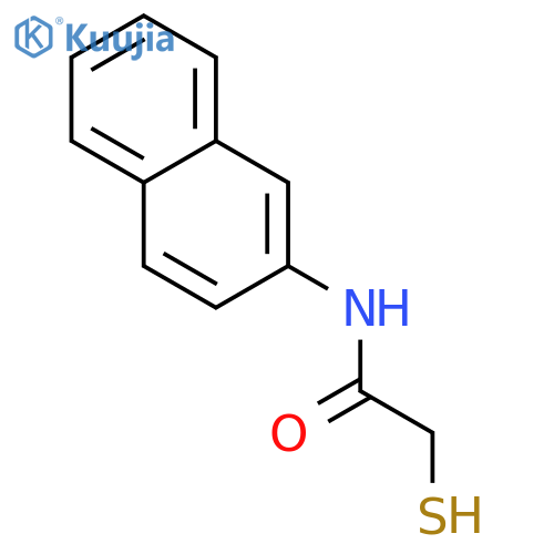 2-Mercapto-N-(2-naphthyl)acetamide structure