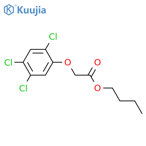 Acetic acid,2-(2,4,5-trichlorophenoxy)-, butyl ester structure
