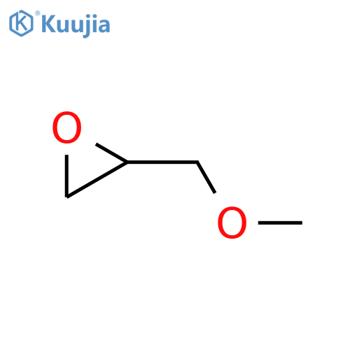 2-(Methoxymethyl)oxirane structure