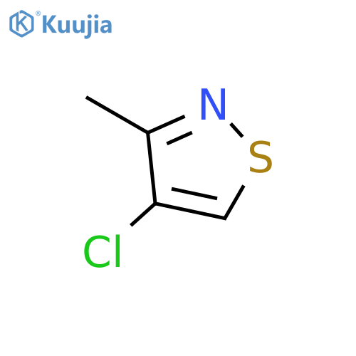 4-Chloro-3-methylisothiazole structure