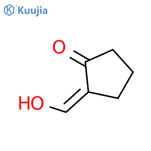 Cyclopentanone,2-(hydroxymethylene)- structure