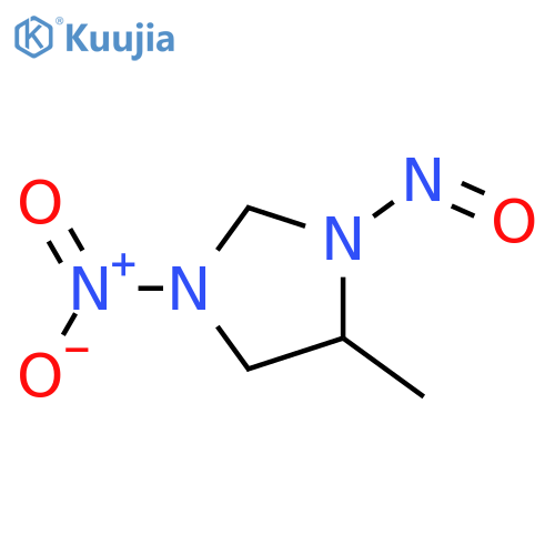 Imidazolidine,4-methyl-1-nitro-3-nitroso- structure