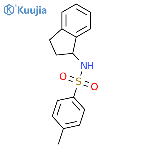 Benzenesulfonamide,N-(2,3-dihydro-1H-inden-1-yl)-4-methyl- structure