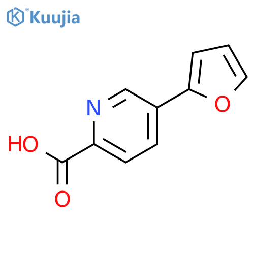5-(Fur-2-yl)pyridine-2-carboxylic acid structure