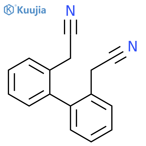 Biphenyl-2,2'-diacetonitrile structure