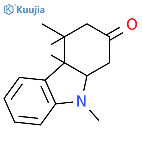 2H-Carbazol-2-one, 1,3,4,4a,9,9a-hexahydro-4,4,4a,9-tetramethyl- structure