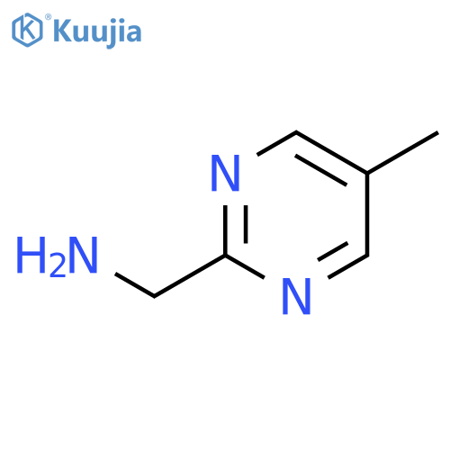 (5-Methylpyrimidin-2-yl)methanamine structure