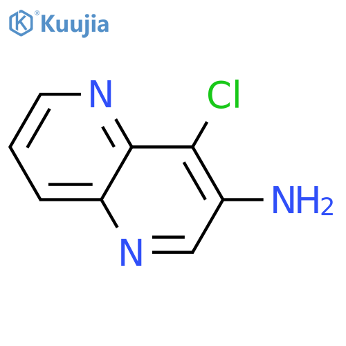 4-Chloro-1,5-naphthyridin-3-amine structure