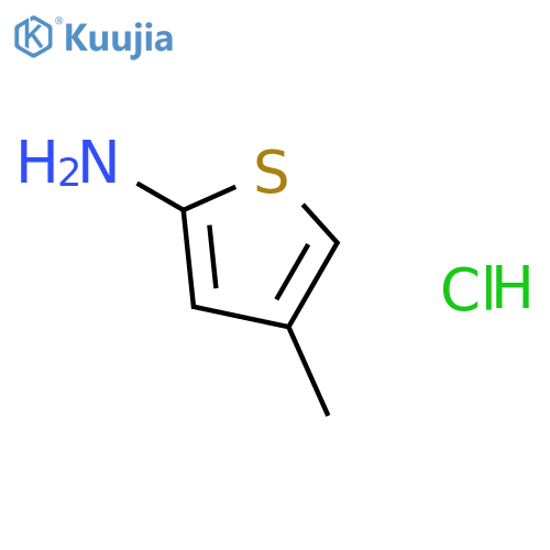 4-Methylthiophen-2-amine hydrochloride structure
