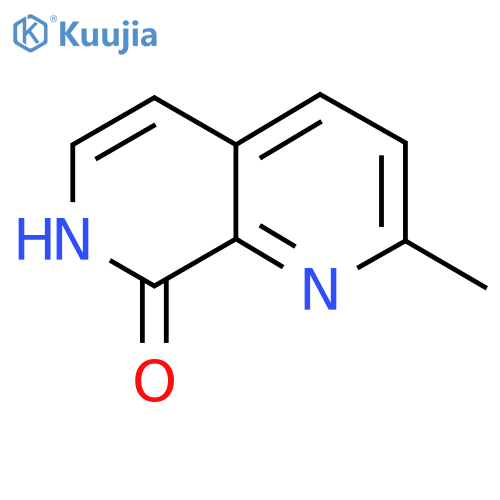 2-Methyl-1,7-naphthyridin-8(7H)-one structure