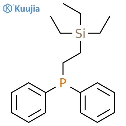 Phosphine, diphenyl[2-(triethylsilyl)ethyl]- structure