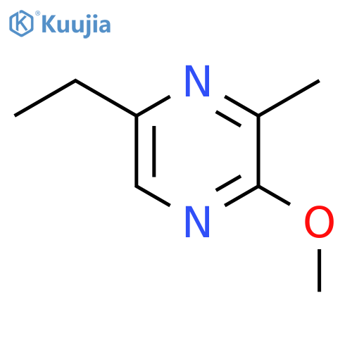 Pyrazine,5-ethyl-2-methoxy-3-methyl- structure