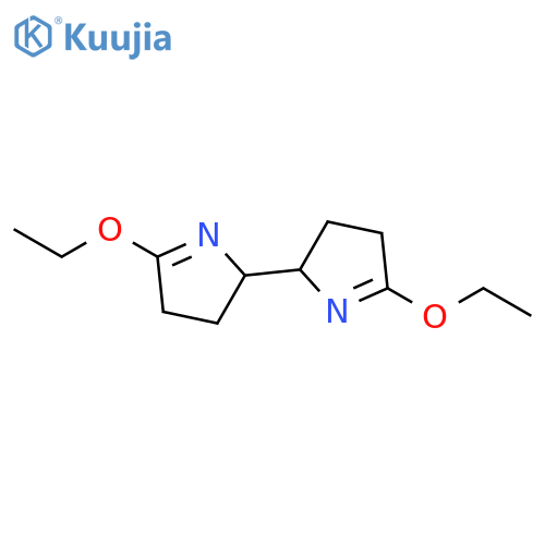 2,2'-Bi-2H-pyrrole, 5,5'-diethoxy-3,3',4,4'-tetrahydro- structure