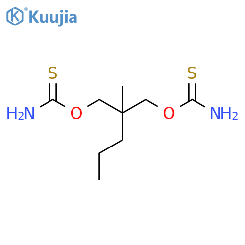 Carbamic acid, thio-, O,O'-(2-methyl-2-propyltrimethylene) ester (6CI,7CI) structure