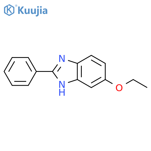 5-Ethoxy-2-phenyl-1H-benzoimidazole structure