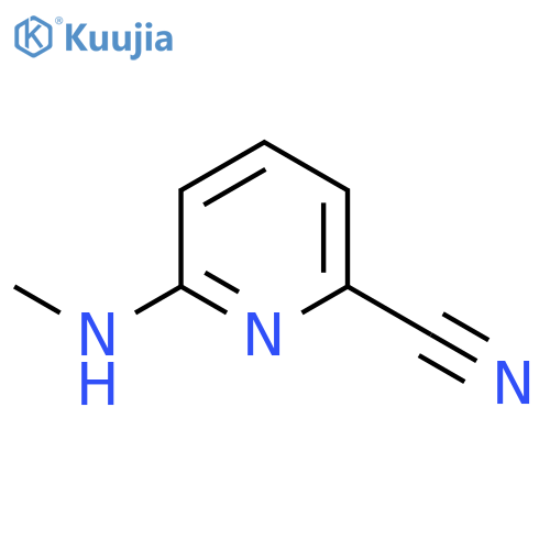 6-(Methylamino)pyridine-2-carbonitrile structure