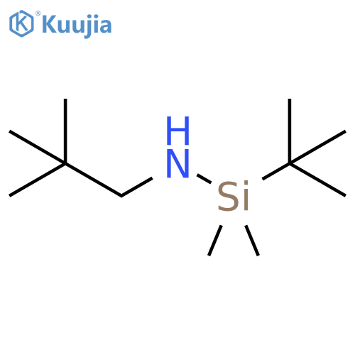 Silanamine, 1-(1,1-dimethylethyl)-N-(2,2-dimethylpropyl)-1,1-dimethyl- structure