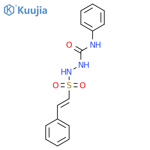 1-Phenyl-3-(2-phenylethenesulfonamido)urea structure