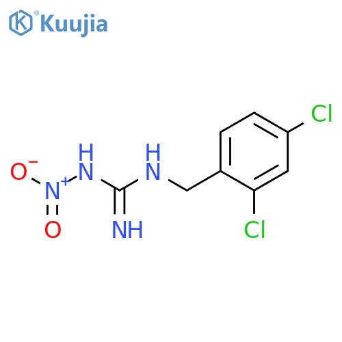 Guanidine, N-[(2,4-dichlorophenyl)methyl]-N'-nitro- structure
