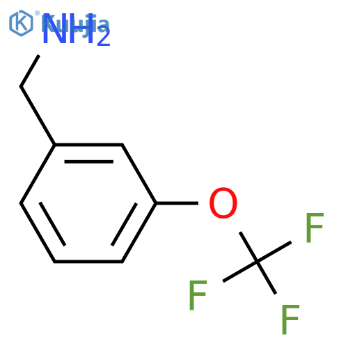 1-[3-(trifluoromethoxy)phenyl]methanamine structure