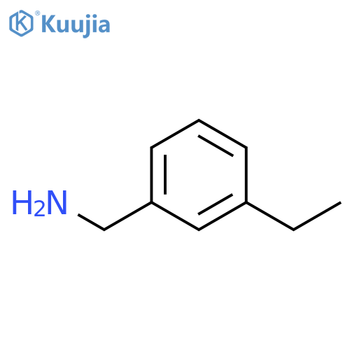 (3-ethylphenyl)methanamine structure
