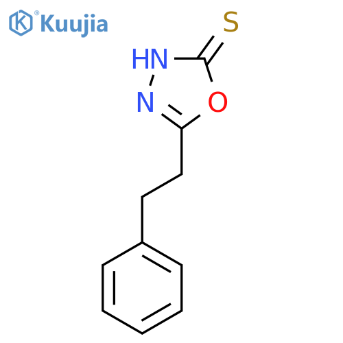 5-(2-Phenylethyl)-1,3,4-oxadiazole-2-thiol structure