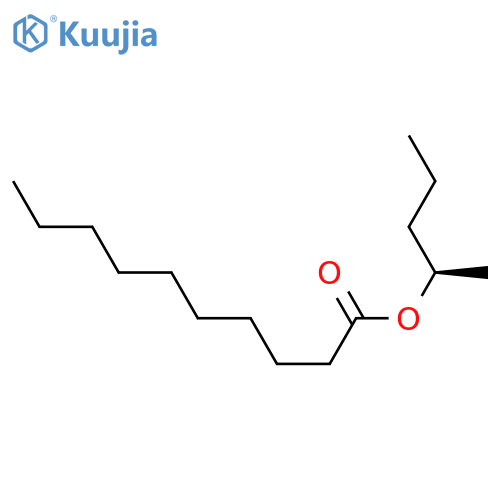 Decanoic acid, 1-methylbutyl ester, (R)- structure