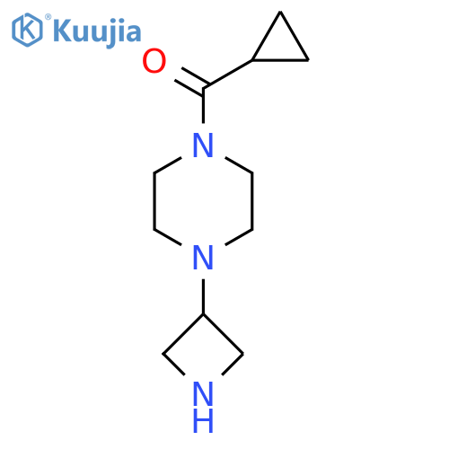 Methanone, [4-(3-azetidinyl)-1-piperazinyl]cyclopropyl- structure