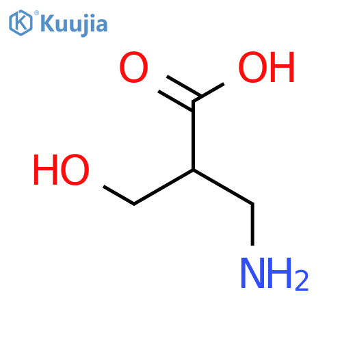(S)-3-Amino-2-(hydroxymethyl)propanoic acid structure