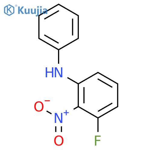 3-Fluoro-2-nitro-N-phenylaniline structure