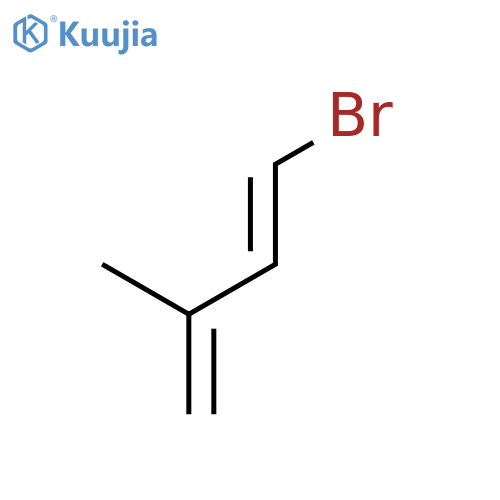 1,3-Butadiene, 1-bromo-3-methyl-, (E)- structure