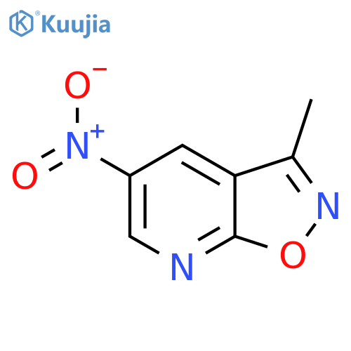 3-methyl-5-nitro-1,2oxazolo5,4-bpyridine structure