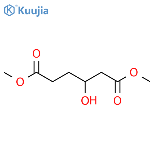 dimethyl 3-hydroxyhexanedioate structure