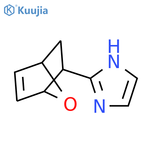 2-(7-Oxabicyclo[2.2.1]hept-5-en-2-yl)-1H-imidazole structure