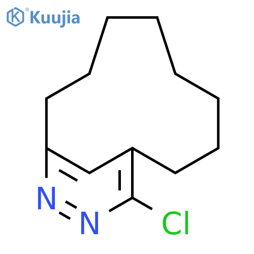 11,12-Diazabicyclo[8.3.1]tetradeca-1(14),10,12-triene, 13-chloro- structure