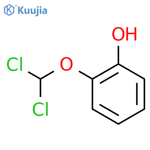 2-(dichloromethoxy)phenol structure