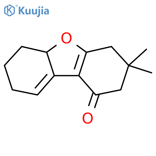 1(2H)-Dibenzofuranone, 3,4,5a,6,7,8-hexahydro-3,3-dimethyl- structure