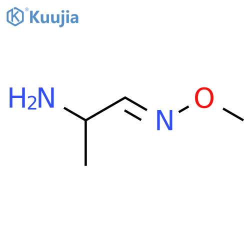 Propanal, 2-amino-, O-methyloxime structure